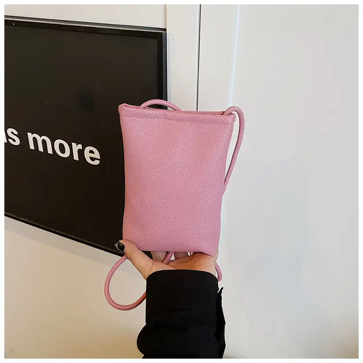 Beige Crossbody Phone Bag with Knot Detail 2025