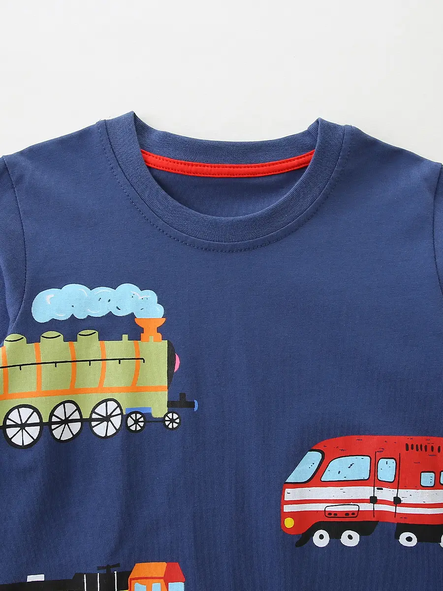 Autumn New Boys Long Sleeve T-Shirt European American Style - Image 5