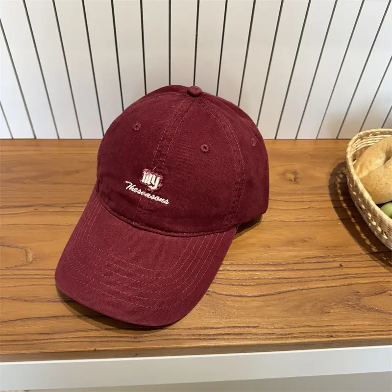 Women Black Embroidered Cap Logo Unisex Clothing Accessories - Image 5