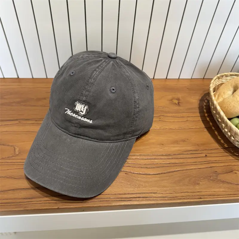 Women Black Embroidered Cap Logo Unisex Clothing Accessories - Image 7