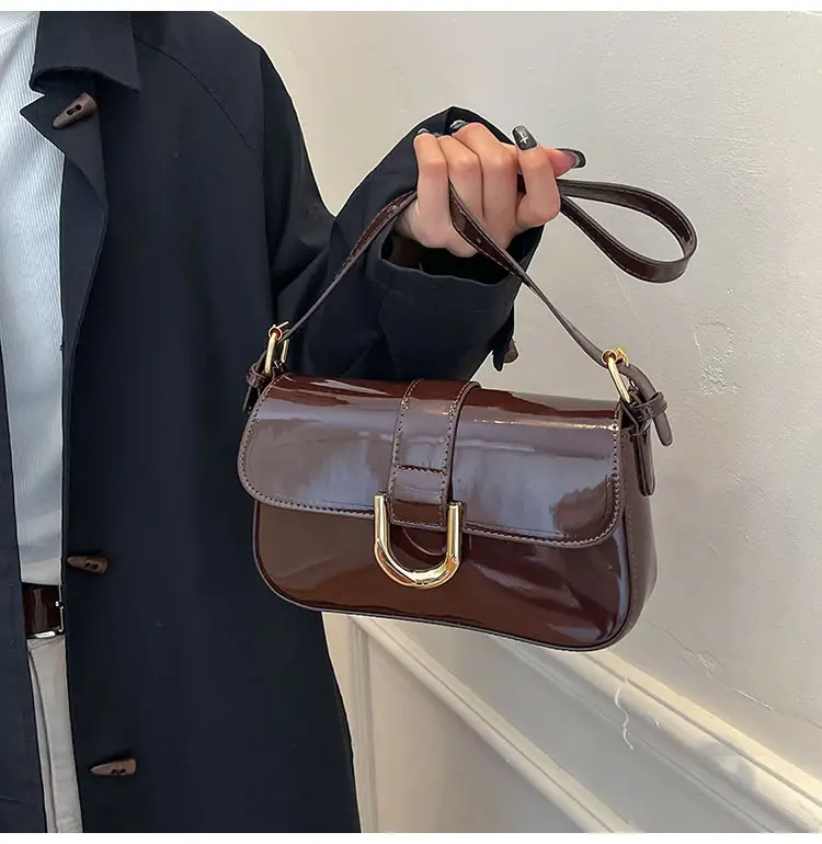 Red Square Shoulder Crossbody Bag for Women — feature 19