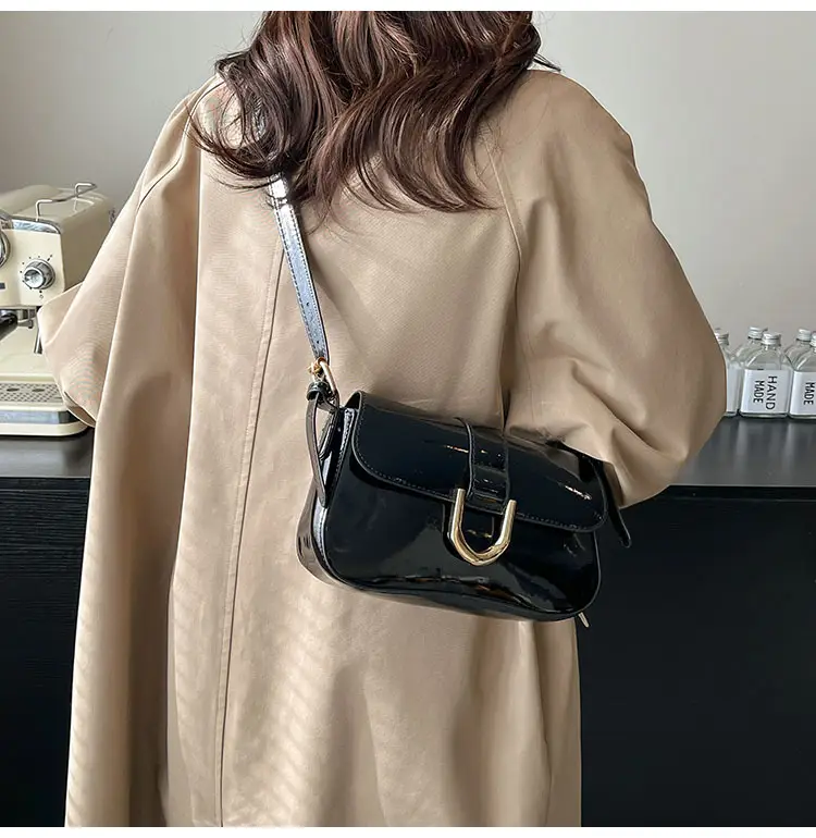 Red Square Shoulder Crossbody Bag for Women — feature 22