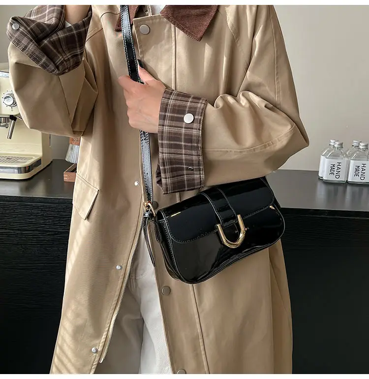 Red Square Shoulder Crossbody Bag for Women — feature 23