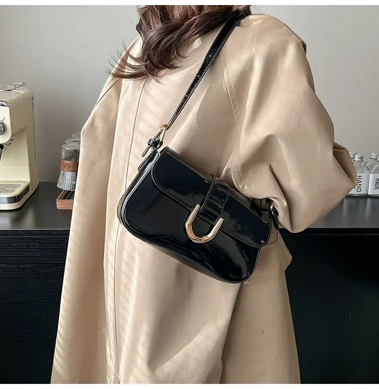 Red Square Shoulder Crossbody Bag for Women — feature 24