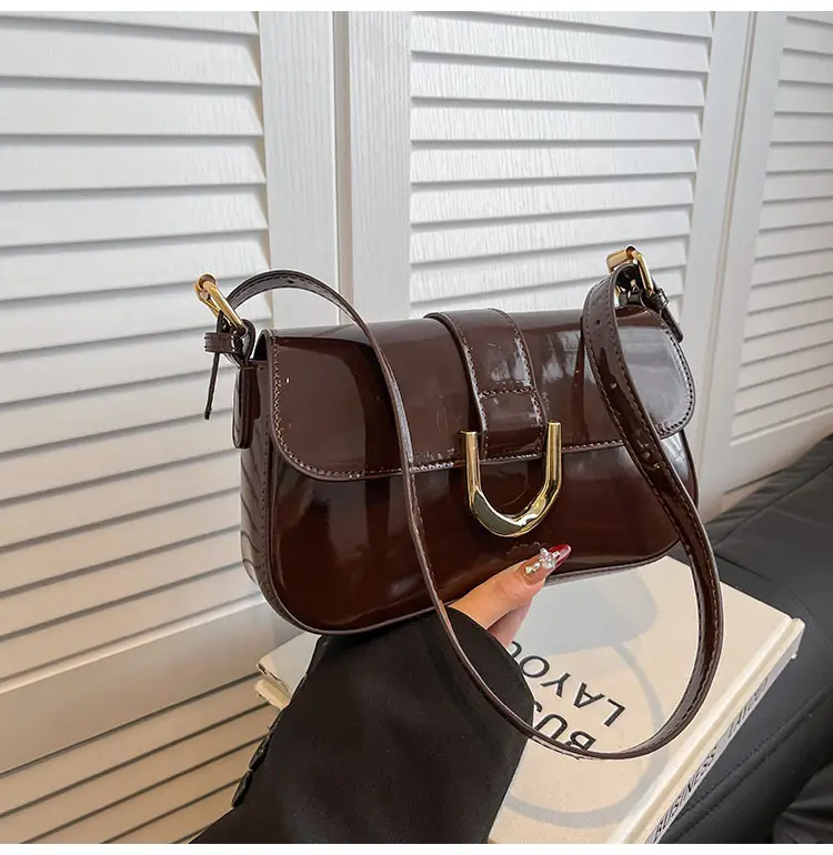 Red Square Shoulder Crossbody Bag for Women — feature 37