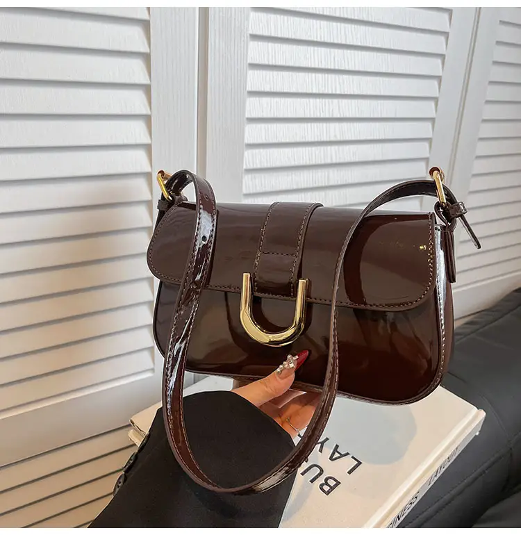 Red Square Shoulder Crossbody Bag for Women — feature 38