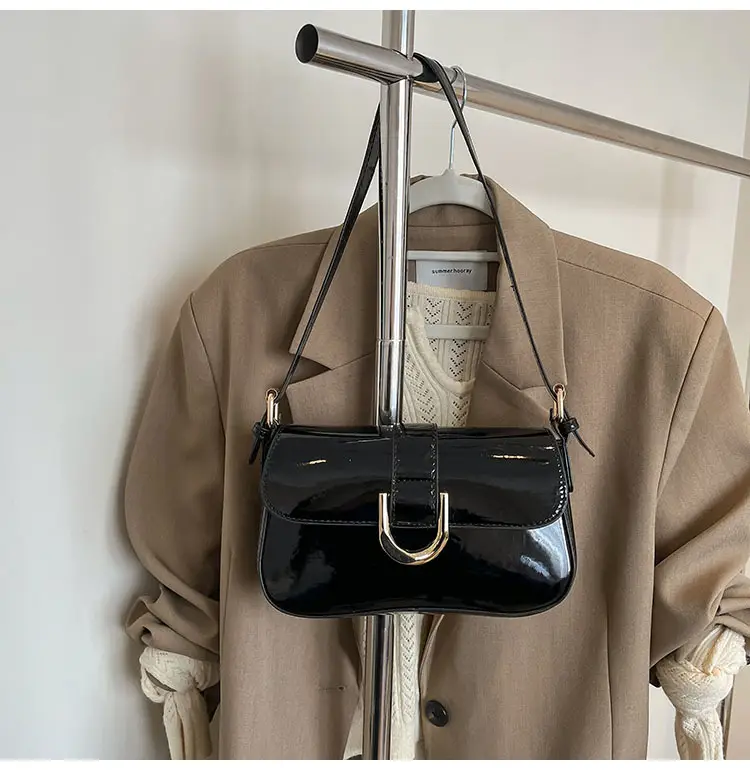 Red Square Shoulder Crossbody Bag for Women — feature 39