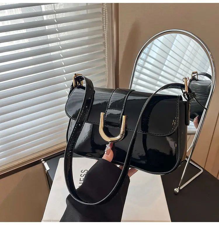 Red Square Shoulder Crossbody Bag for Women — feature 43