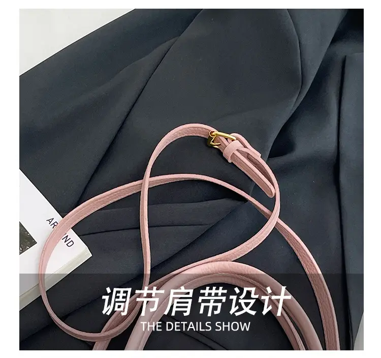 Women Bucket Bag Brown Leather Shoulder Crossbody 2025 — feature 10