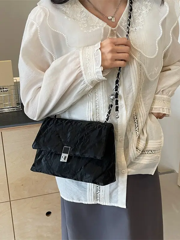 Diamond Chain Crossbody Bag Women 2025 New Niche - Image 6