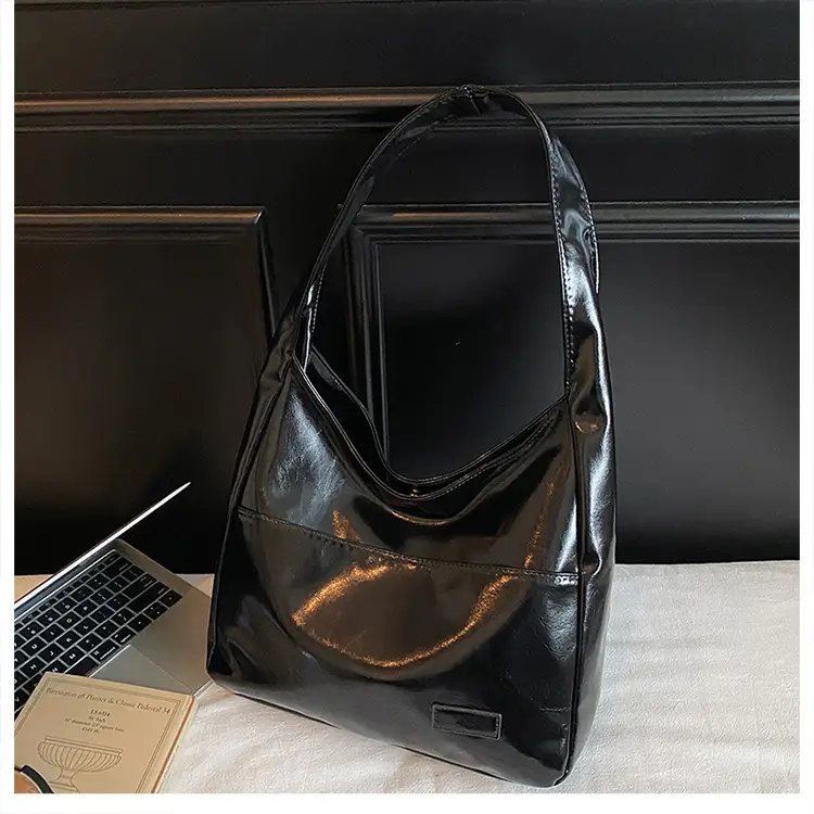 Black PU Leather Shoulder Bag for Women 2025 — feature 19