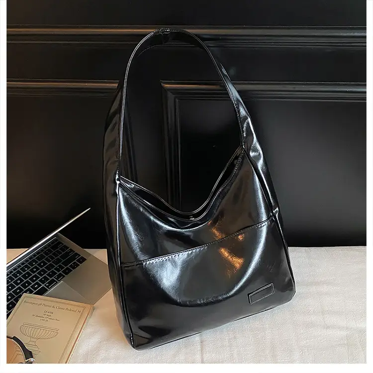 Black PU Leather Shoulder Bag for Women 2025 — feature 20