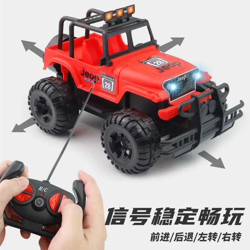 Remote Control Car Off-Road Vehicle Rechargeable High-Speed Remote Control Car Drift Racing Electric Children's Toy Car for Kids Boys