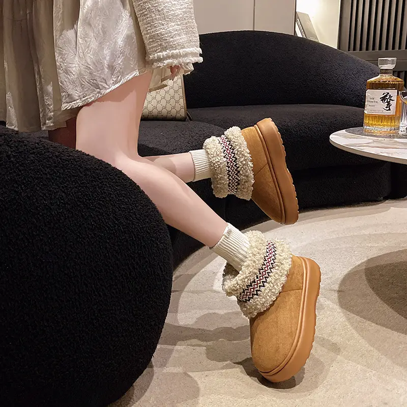 Women Fleece Lined Northeast Snow Boots Warm Winter - Image 7