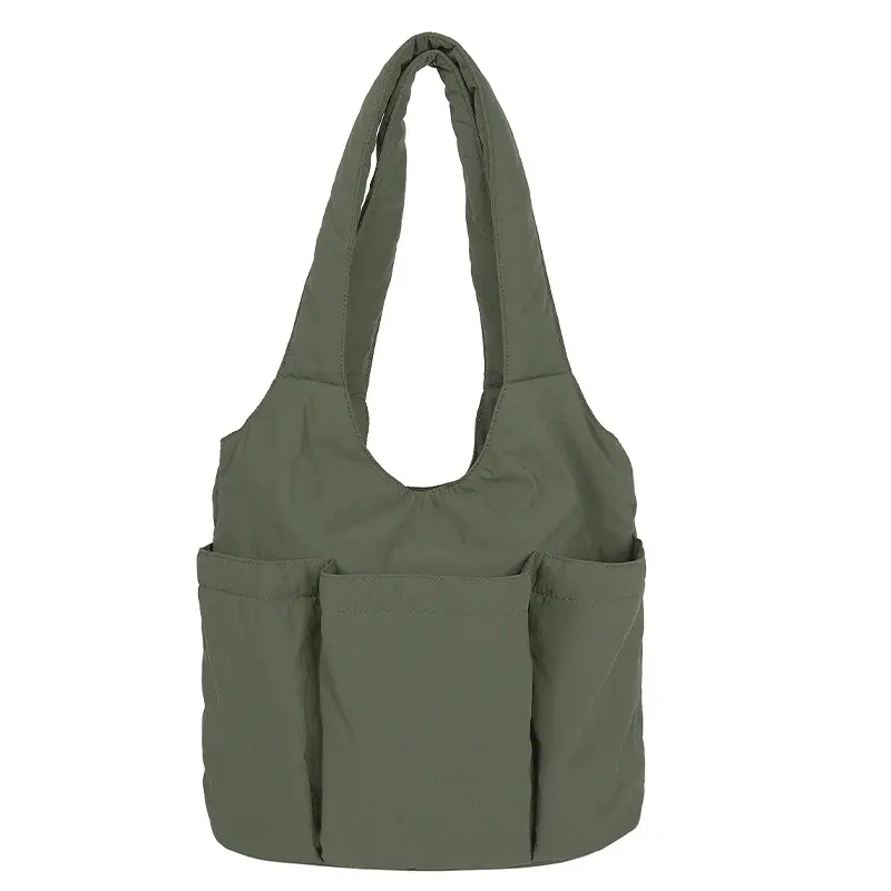 Women's Pink Nylon Shoulder Bag 2025 New Style - Image 2