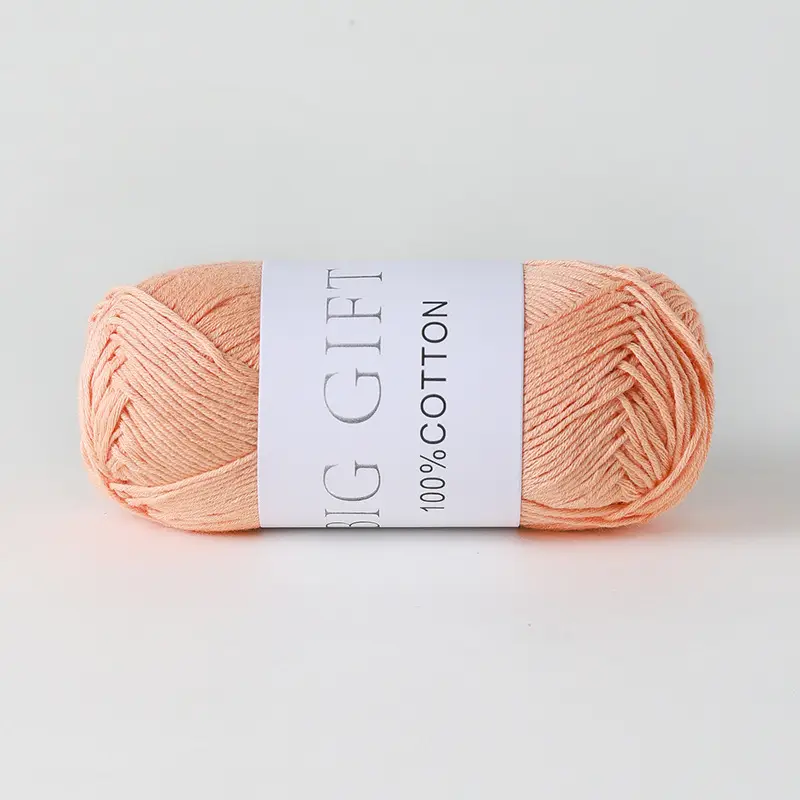 Biggift Super Soft Cotton Knitted Cotton Yarn Baby-Specific Yarn for Hand Knitting Crochet Sweaters Hand Knitting Yarn
