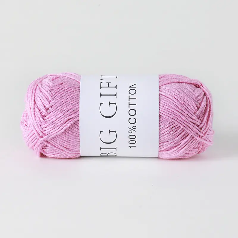 Biggift Super Soft Cotton Knitted Cotton Yarn Baby-Specific Yarn for Hand Knitting Crochet Sweaters Hand Knitting Yarn