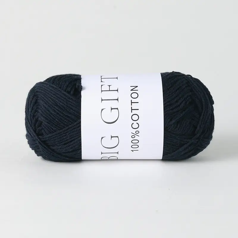 Biggift Super Soft Cotton Knitted Cotton Yarn Baby-Specific Yarn for Hand Knitting Crochet Sweaters Hand Knitting Yarn