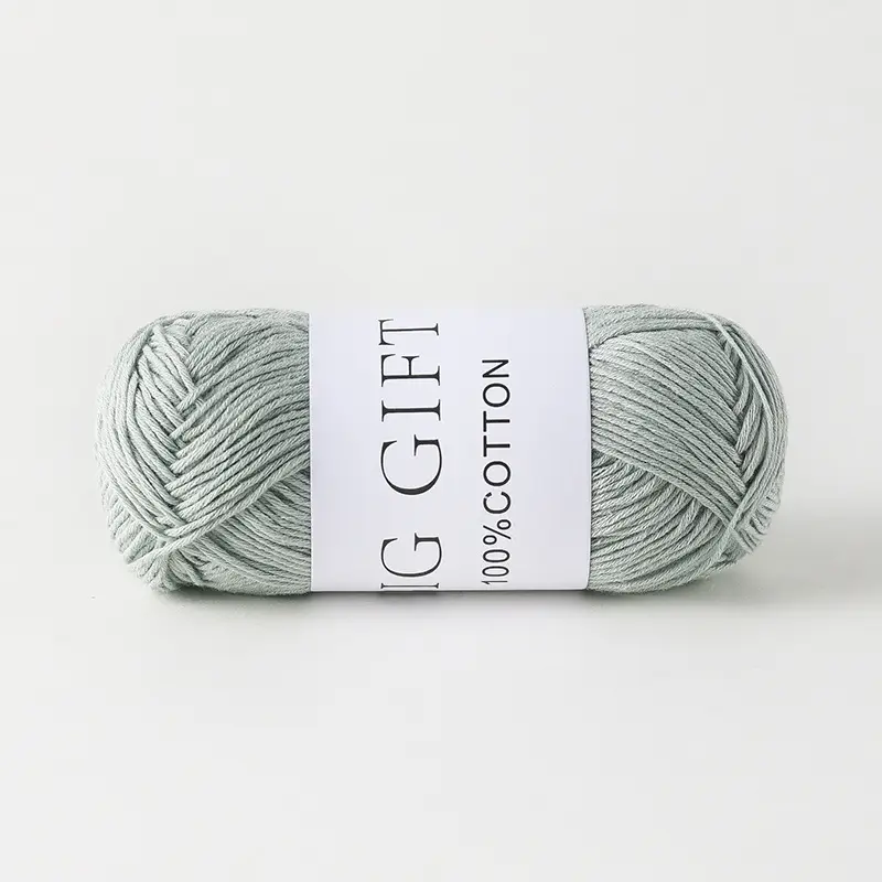 Biggift Super Soft Cotton Knitted Cotton Yarn Baby-Specific Yarn for Hand Knitting Crochet Sweaters Hand Knitting Yarn