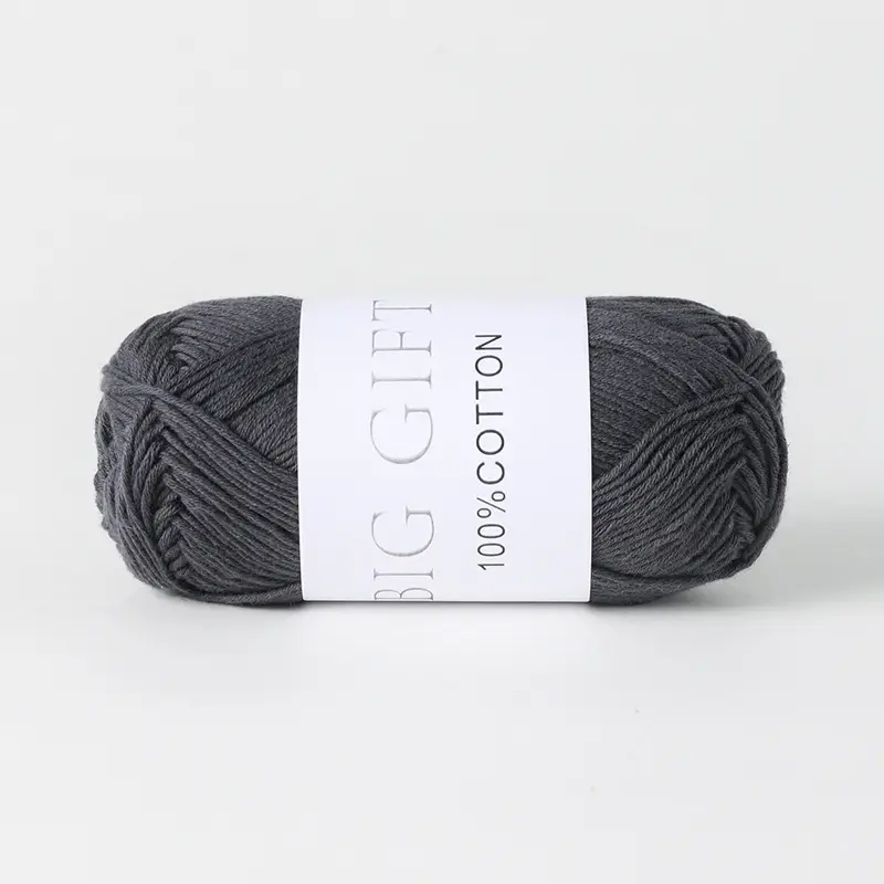 Biggift Super Soft Cotton Knitted Cotton Yarn Baby-Specific Yarn for Hand Knitting Crochet Sweaters Hand Knitting Yarn