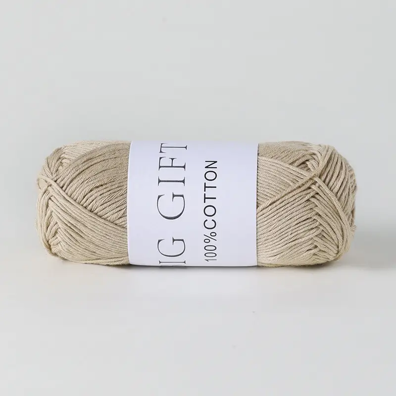 Biggift Super Soft Cotton Knitted Cotton Yarn Baby-Specific Yarn for Hand Knitting Crochet Sweaters Hand Knitting Yarn