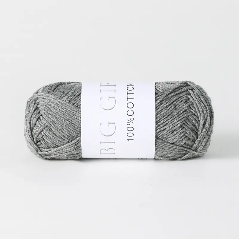 Biggift Super Soft Cotton Knitted Cotton Yarn Baby-Specific Yarn for Hand Knitting Crochet Sweaters Hand Knitting Yarn