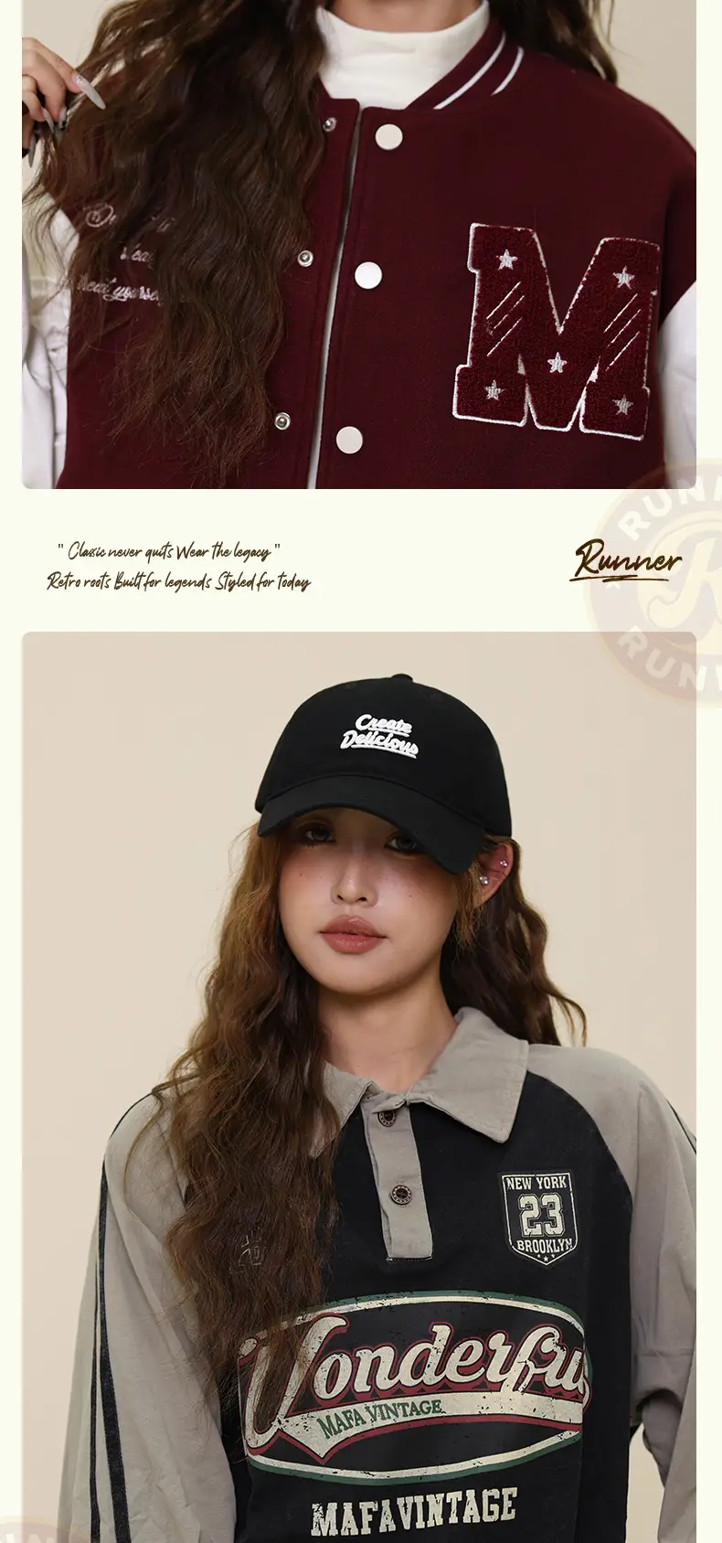 Korean Edition Embroidered Duckbill Cap for Men Women — feature 16