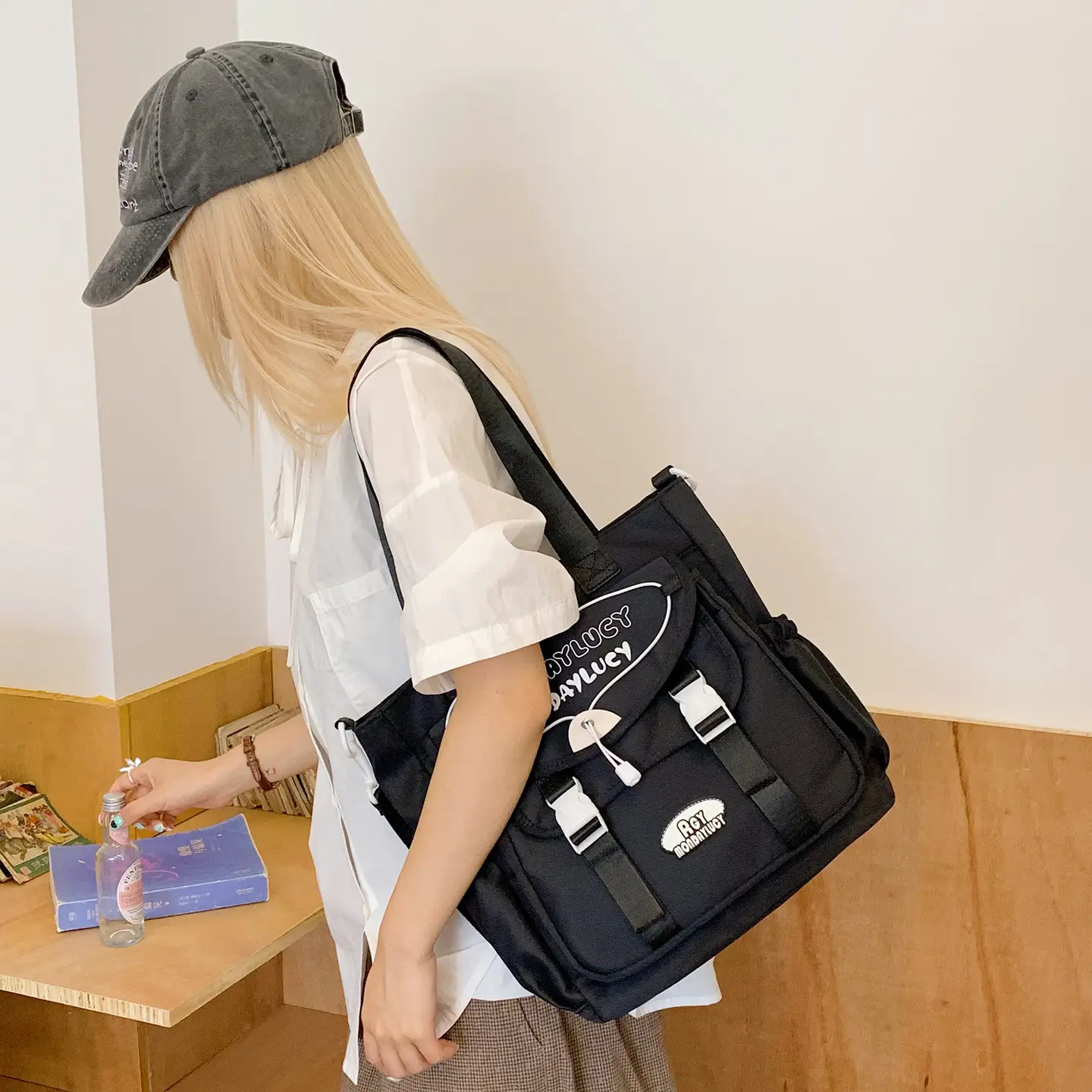 2025 Korean Style Shoulder Bags for Women Large Capacity - Image 8