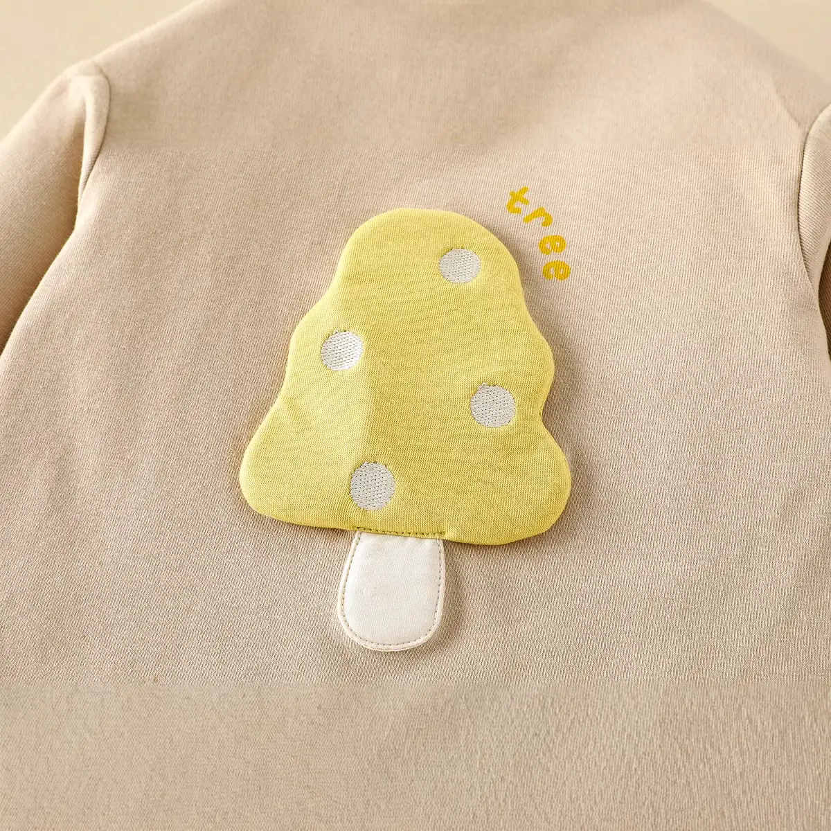 Children's Mushroom Patchwork T-Shirt 2025 Boys - Image 8