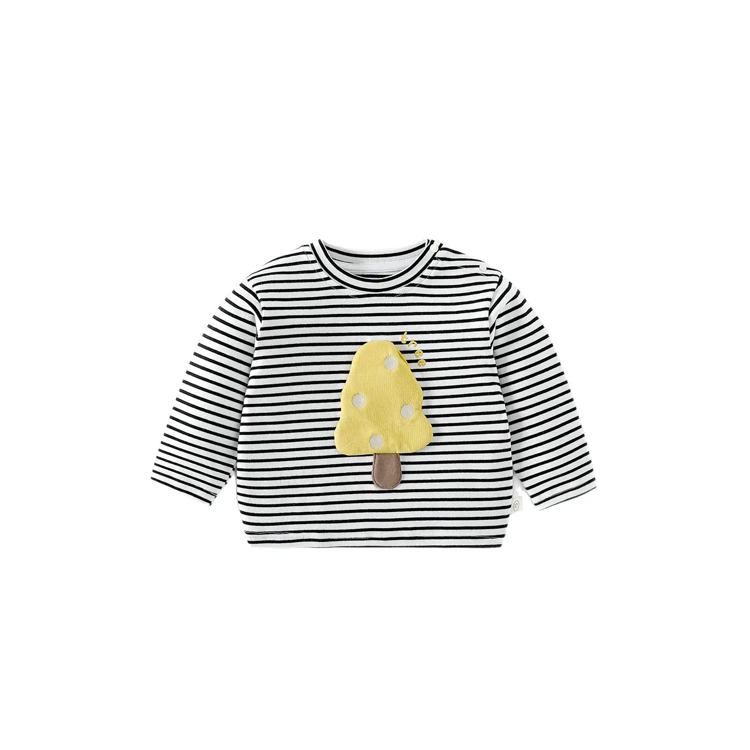 Children's Mushroom Patchwork T-Shirt 2025 Boys - Image 9