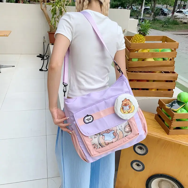 2025 Crossbody Fitness Bag with Cartoon Design - Image 5