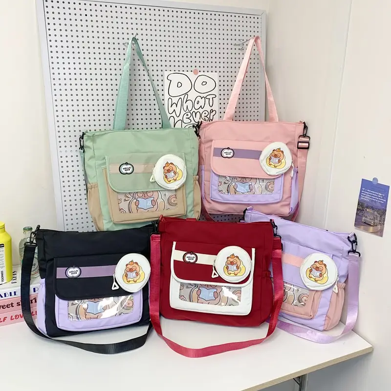 2025 Crossbody Fitness Bag with Cartoon Design - Image 7