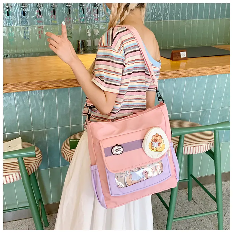 2025 Crossbody Fitness Bag with Cartoon Design — feature 13