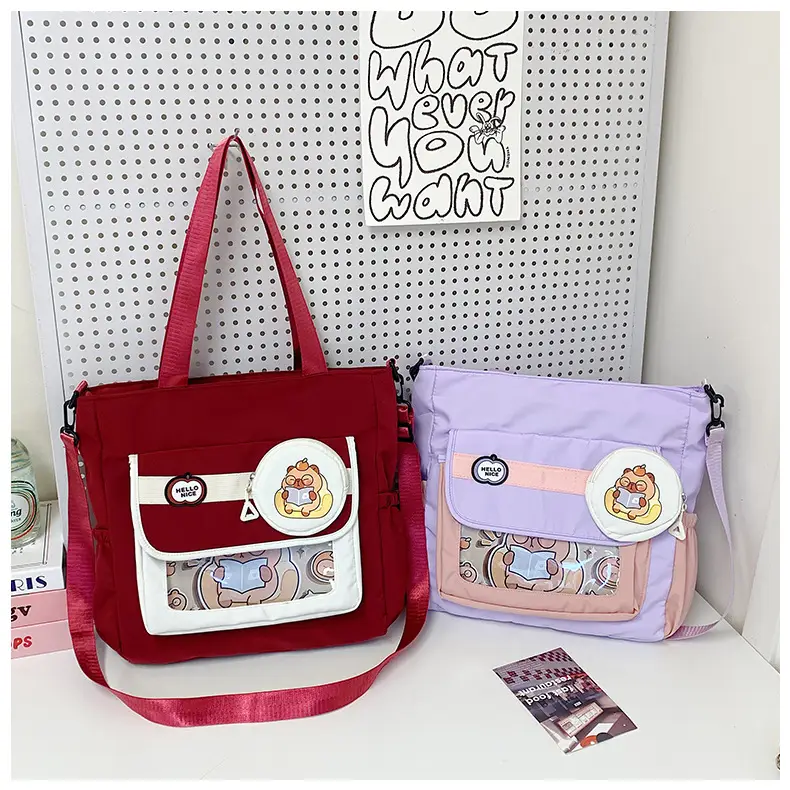 2025 Crossbody Fitness Bag with Cartoon Design — feature 18