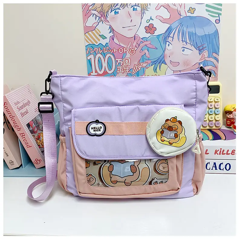 2025 Crossbody Fitness Bag with Cartoon Design — feature 21