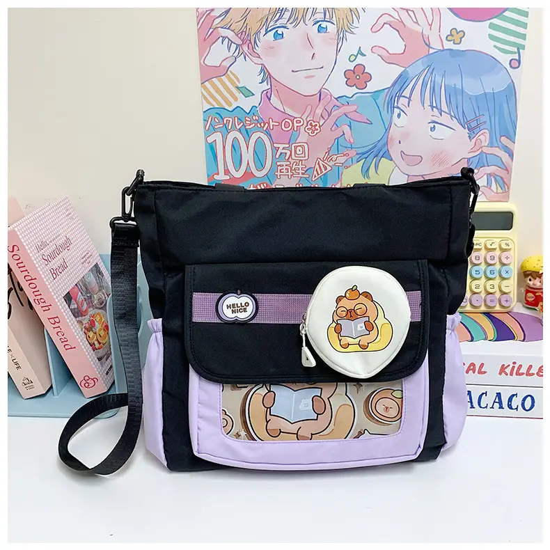 2025 Crossbody Fitness Bag with Cartoon Design — feature 22