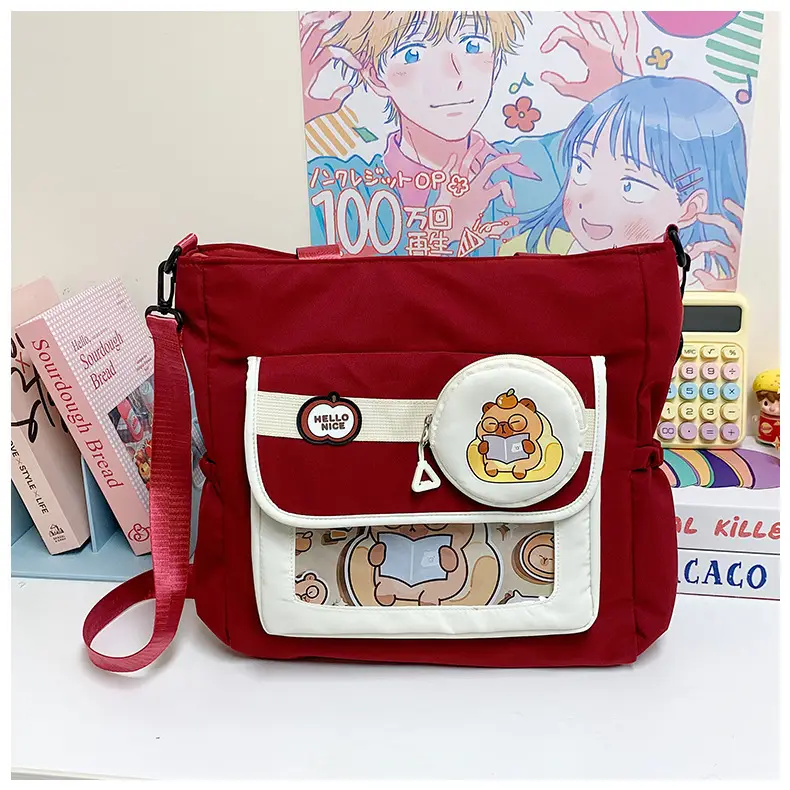 2025 Crossbody Fitness Bag with Cartoon Design — feature 24