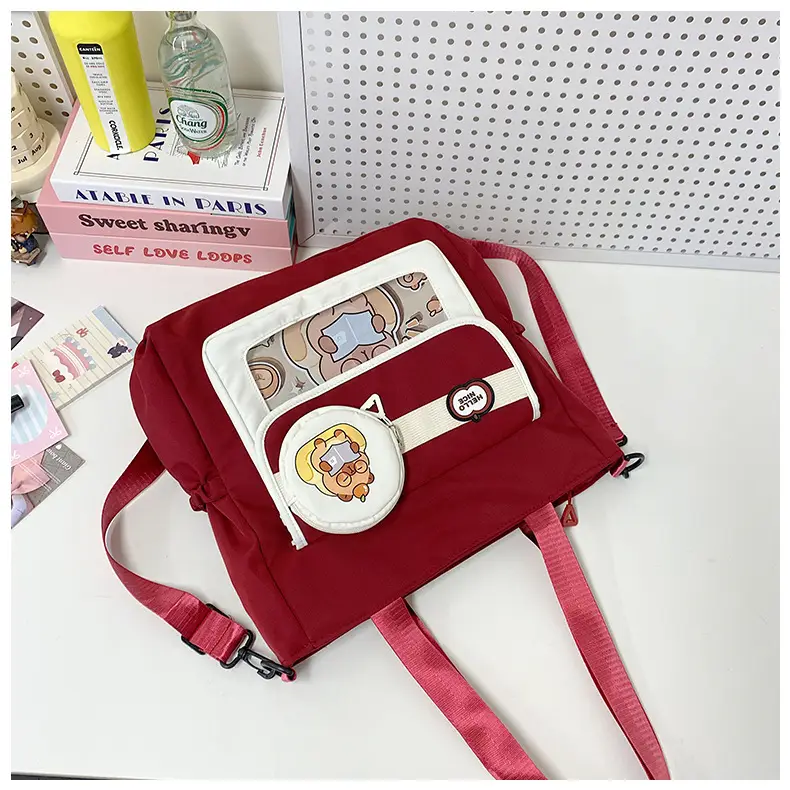 2025 Crossbody Fitness Bag with Cartoon Design — feature 26