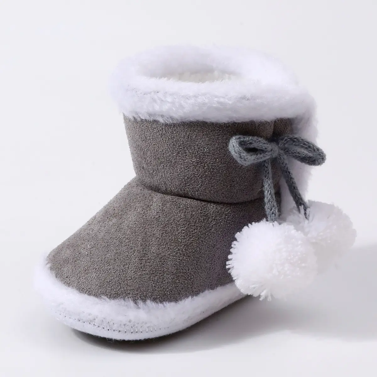 Pink Baby Soft-Soled High-Top Shoes for Kids 0-12 Months — feature 20