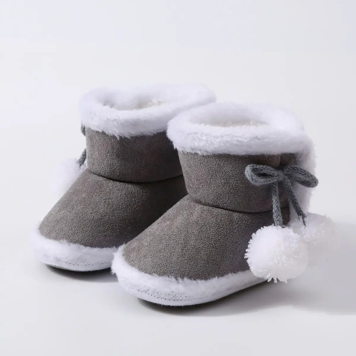 Pink Baby Soft-Soled High-Top Shoes for Kids 0-12 Months — feature 21