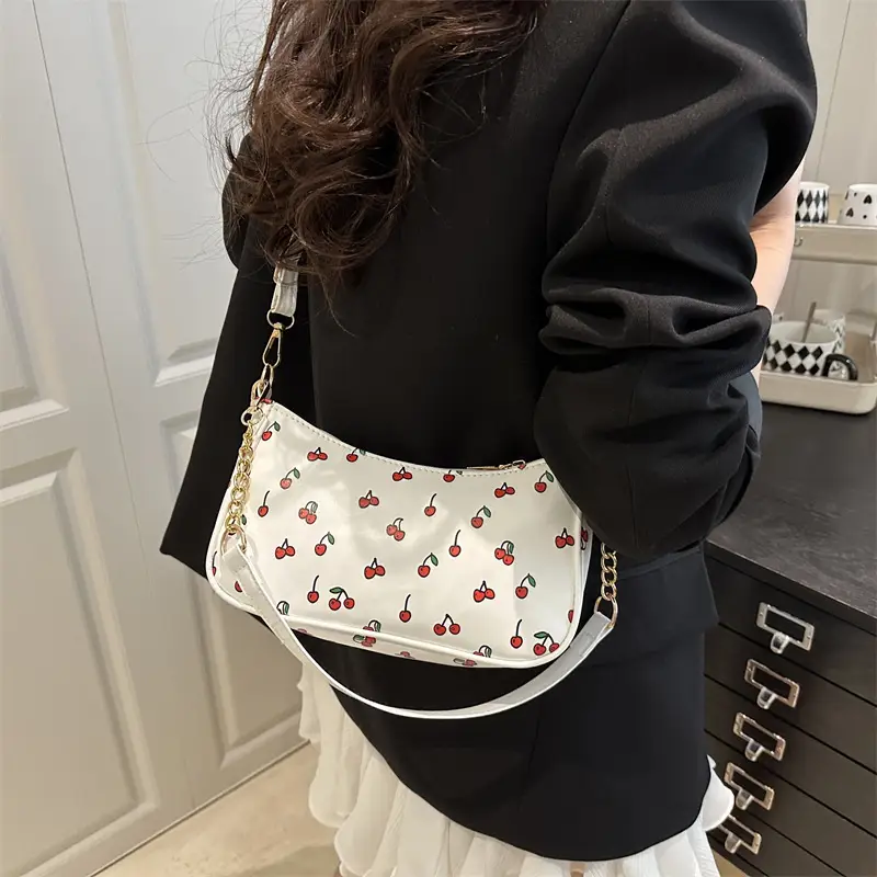 2025 Cherry Print Crossbody Bag for Women - Image 4