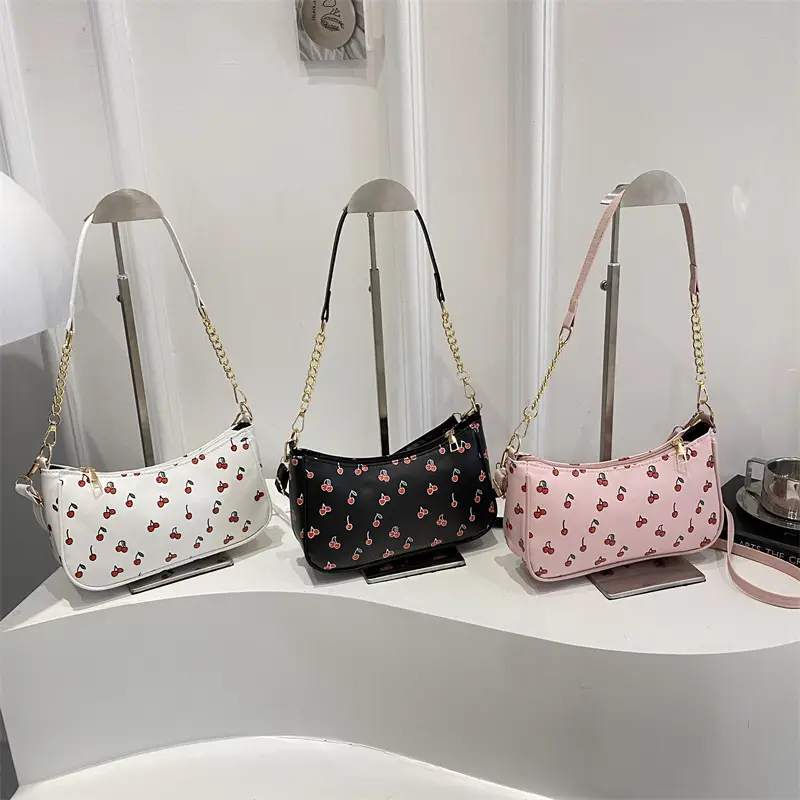 2025 Cherry Print Crossbody Bag for Women - Image 7