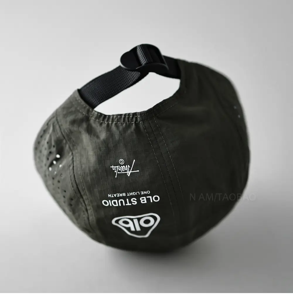Men Black Mesh Baseball Cap with Peaked Design — feature 12
