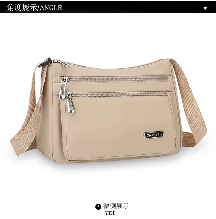Pink Water-Resistant Crossbody Bag for Women — feature 17
