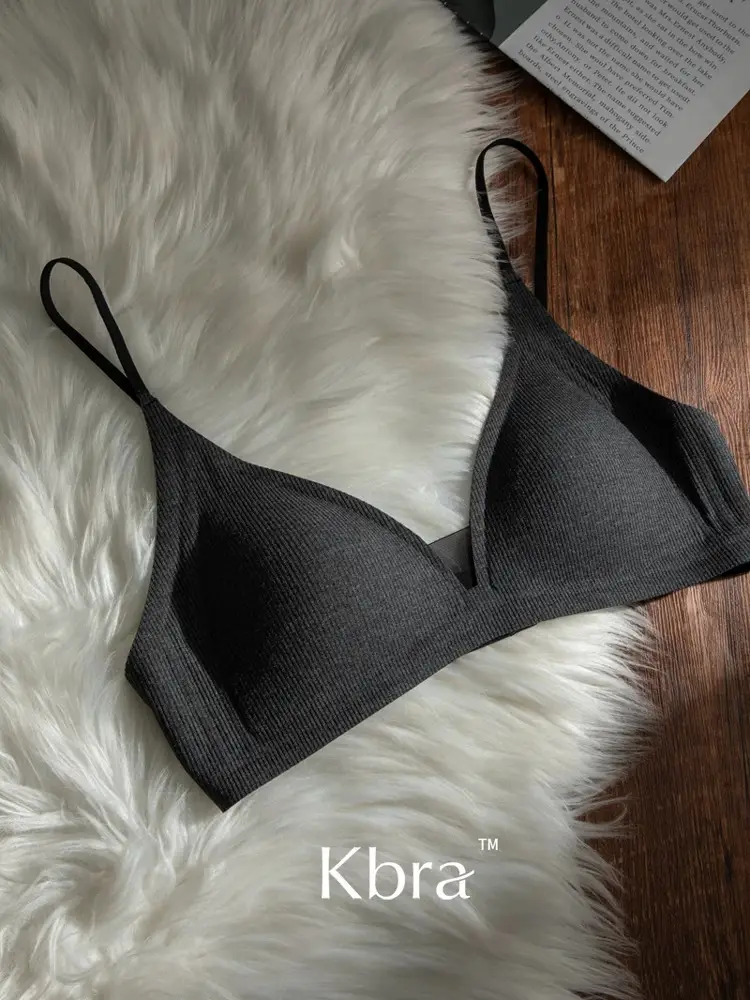 French Deep V Triangle Cup Intimates for Girls Without Rims 2025 Hot Style Beautiful Back Seamless Push-Up Summer Thin Bra — feature 20