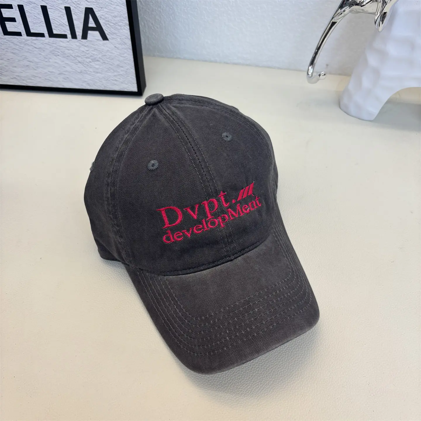 2025 Letter Embroidery Baseball Cap for Men Women Duckbill Cap - Image 3