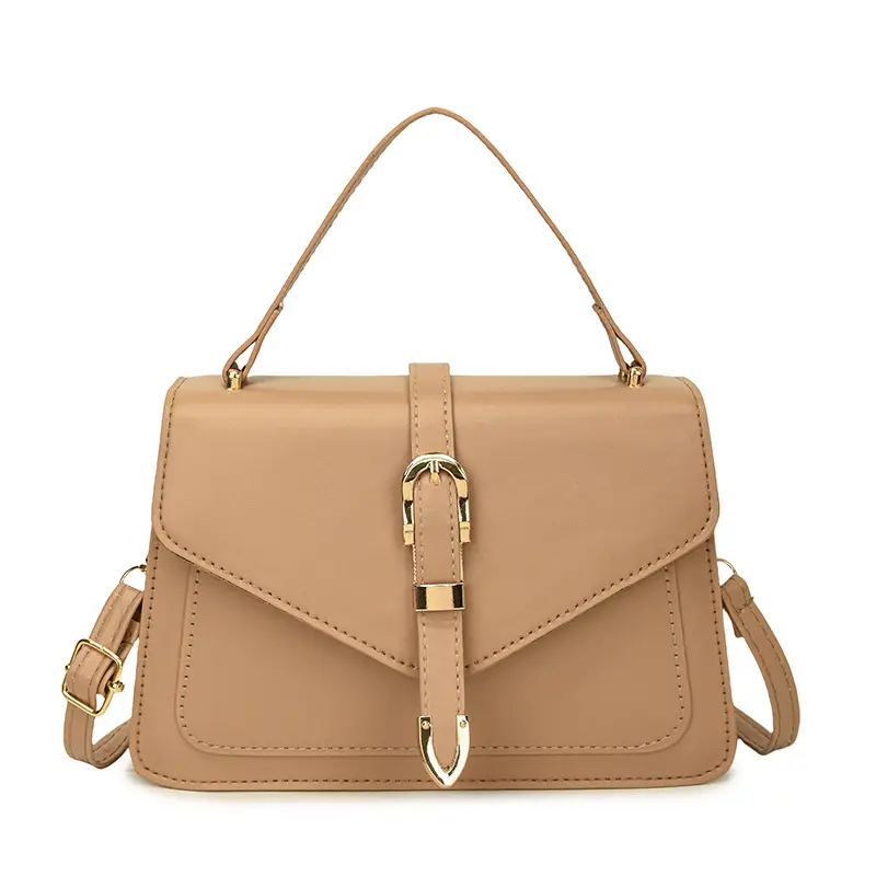 Women's Plaid Shoulder Crossbody Bag Brown White 2025 - Image 5