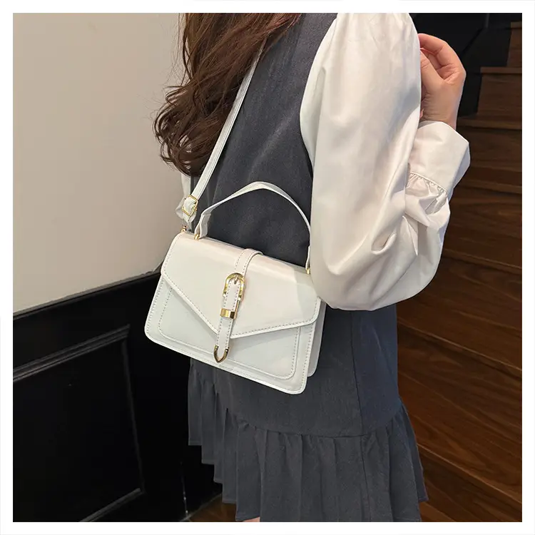 Women's Plaid Shoulder Crossbody Bag Brown White 2025 — feature 25