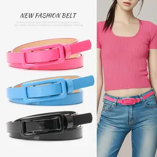 Women's Cross-Border Carved Belt with Stone Buckle Beige — feature 7