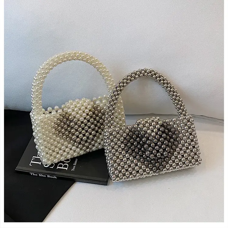 Handheld Pearl Beaded Bag for Women — feature 15